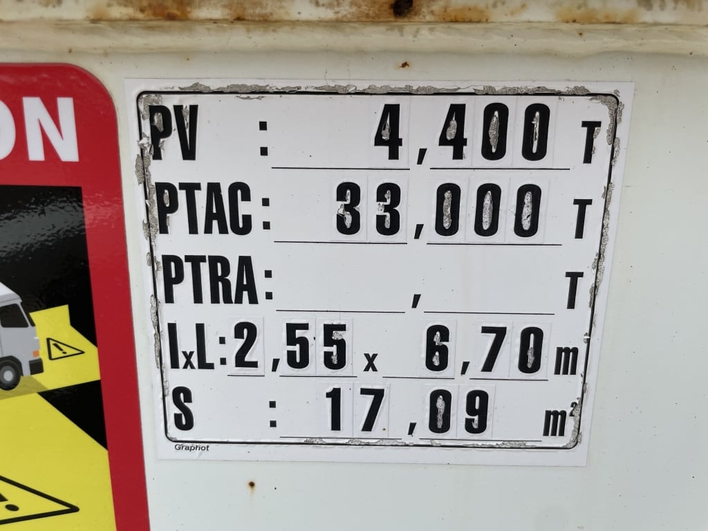 ROBUSTE KAISER TANDEM AXLE 20FT TIPPING SKELETAL TRAILER – 2005 – C631822