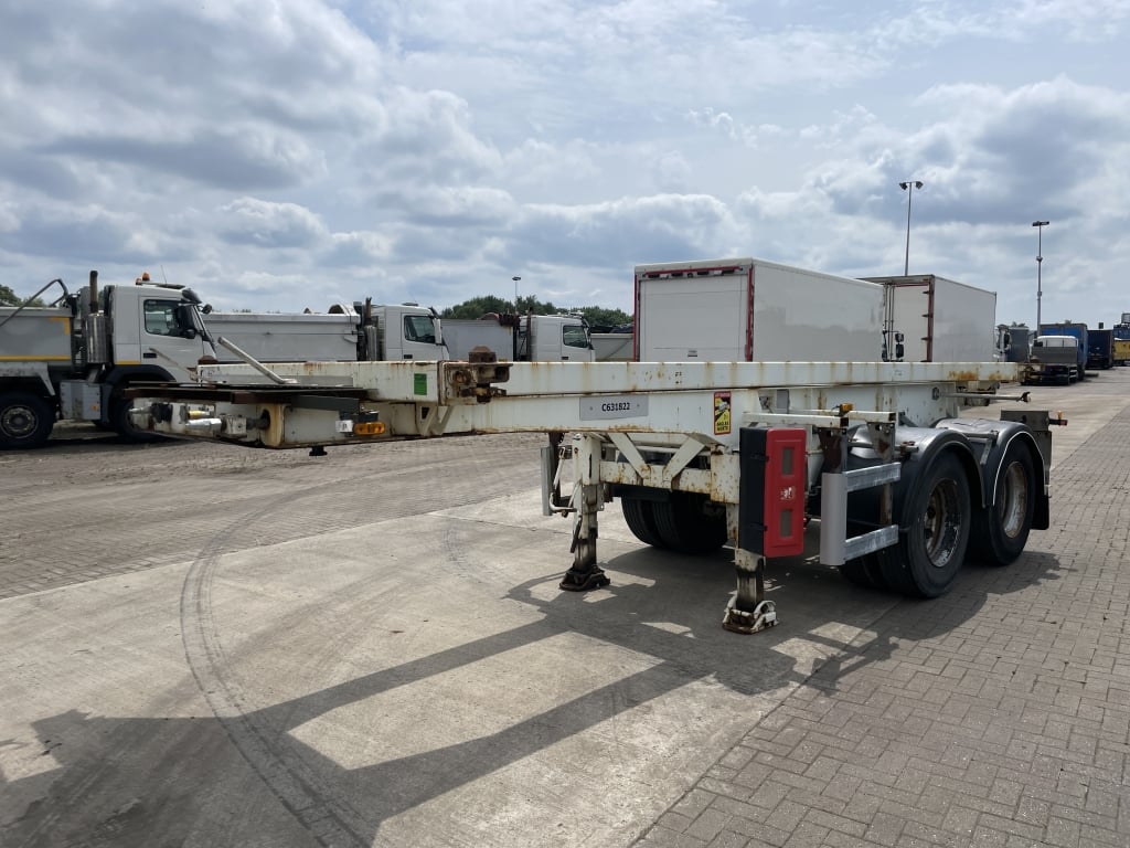 ROBUSTE KAISER TANDEM AXLE 20FT TIPPING SKELETAL TRAILER – 2005 – C631822