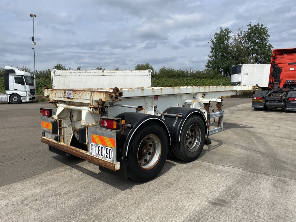 ROBUSTE KAISER TANDEM AXLE 20FT TIPPING SKELETAL TRAILER – 2005 – C631822