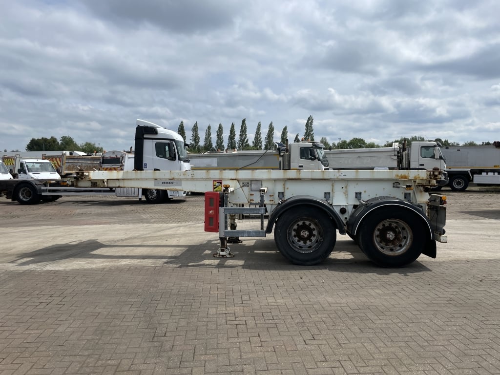 ROBUSTE KAISER TANDEM AXLE 20FT TIPPING SKELETAL TRAILER – 2005 – C631822