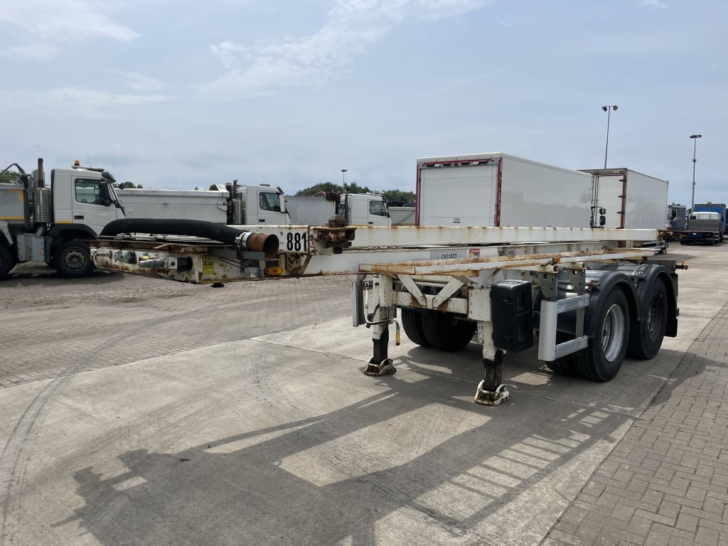 ROBUSTE KAISER TANDEM AXLE 20FT TIPPING SKELETAL TRAILER – 2004 – C631823