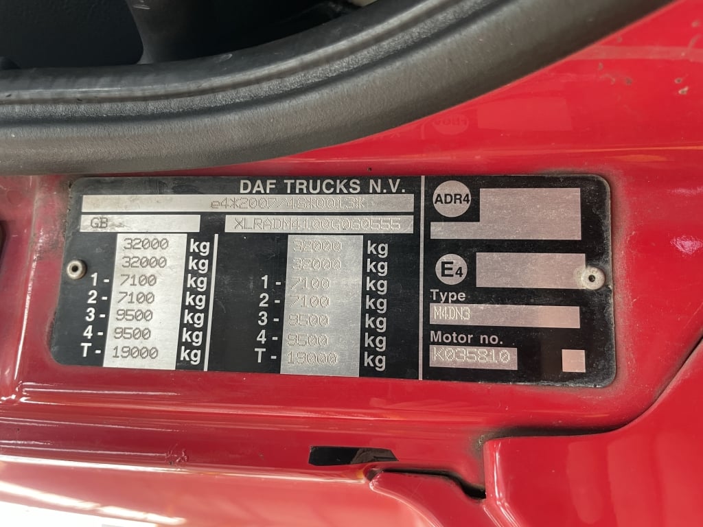 DAF CF440 *EURO 6*, benne basculante 8x4 en aluminium – 2015 – DN15 JZJ