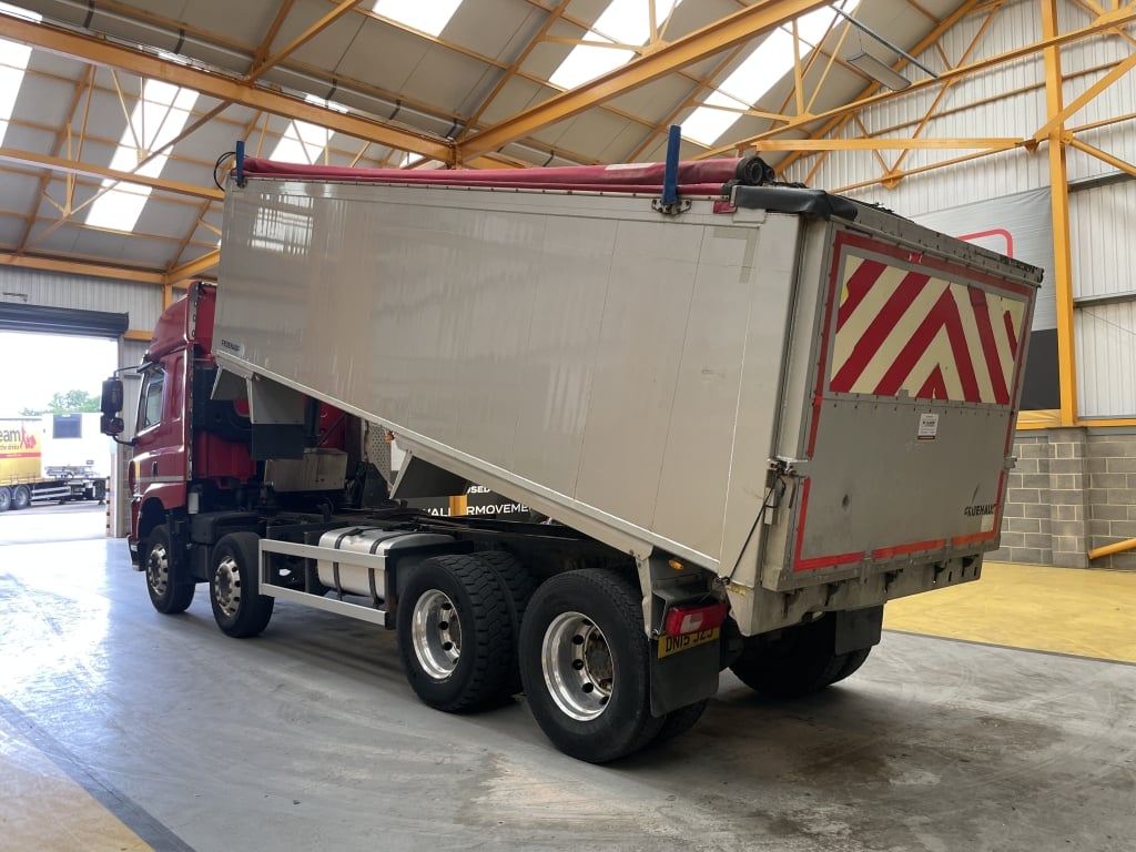 DAF CF440 *EURO 6*, benne basculante 8x4 en aluminium – 2015 – DN15 JZJ