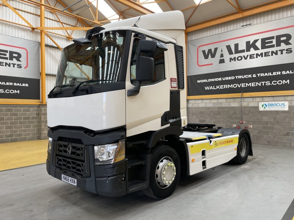 RENAULT T460 CABINE DE JOUR *EURO 6* TRACTEUR 4X2 – 2018 – 68 KM HXN