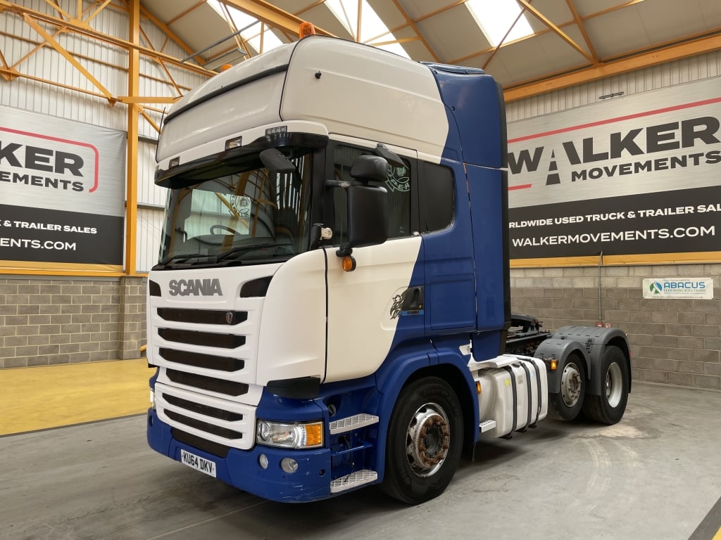 SCANIA R450 *EURO 6* TOPLINE 6X2 TRACTOR UNIT – 2014 – KU64 DKV