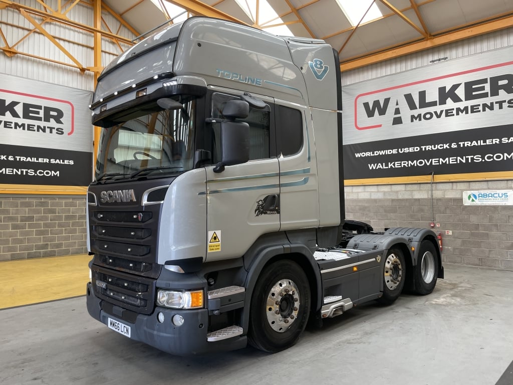 SCANIA R520 V8 *EURO 6* TOPLINE 6X2 TRACTOR UNIT – 2017 – MM66 LCN