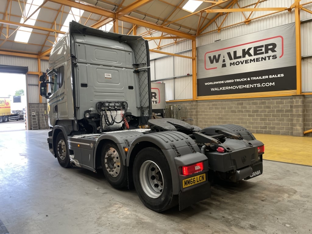 SCANIA R520 V8 *EURO 6* TOPLINE 6X2 TRACTOR UNIT – 2017 – MM66 LCN