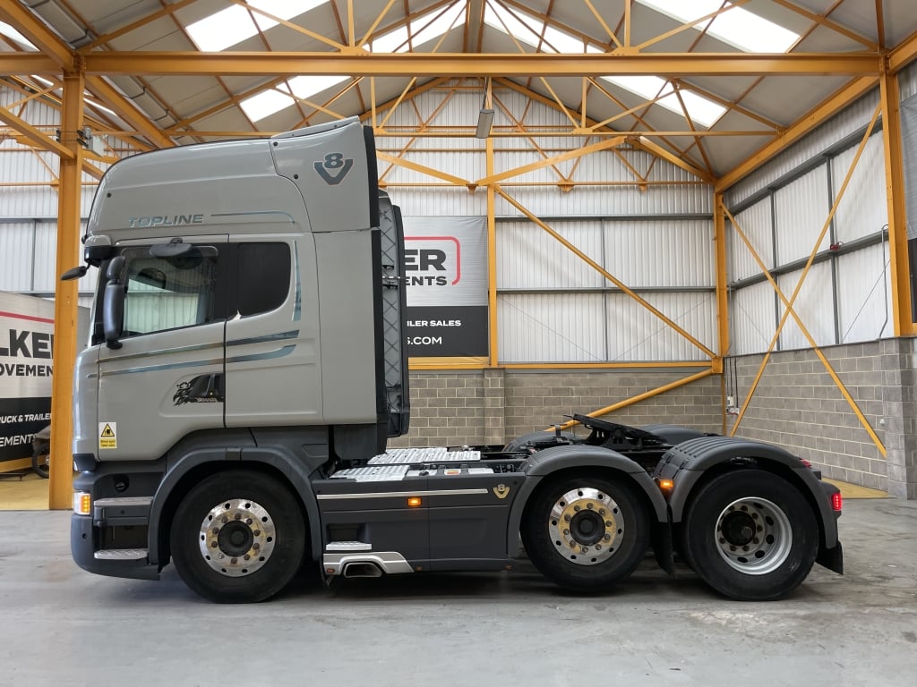 SCANIA R520 V8 *EURO 6* TOPLINE 6X2 TRACTOR UNIT – 2017 – MM66 LCN