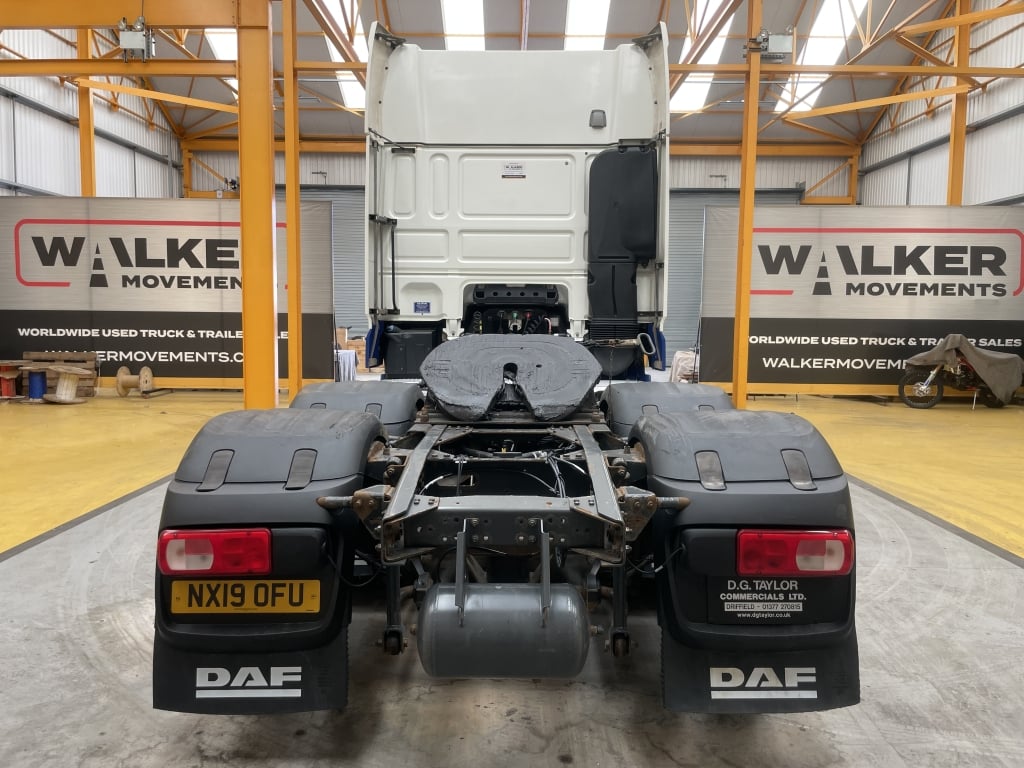 DAF XF106 530 *EURO 6* SUPER SPACE, 6X2 TAG AXLE TRACTOR UNIT – 2019 – NX19 OFU