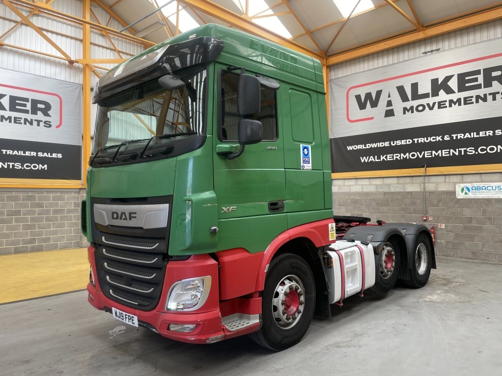 DAF XF106 480 SPACE CAB *EURO 6* 6X2 TRACTOR UNIT – 2019 – WJ19 FPE