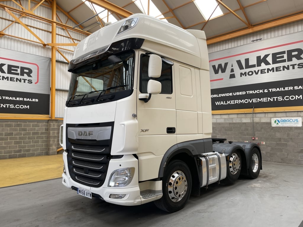 DAF XF106 480 SUPERSPACE *EURO 6* 6X2 TRACTOR UNIT – 2018 – WK68 AYW