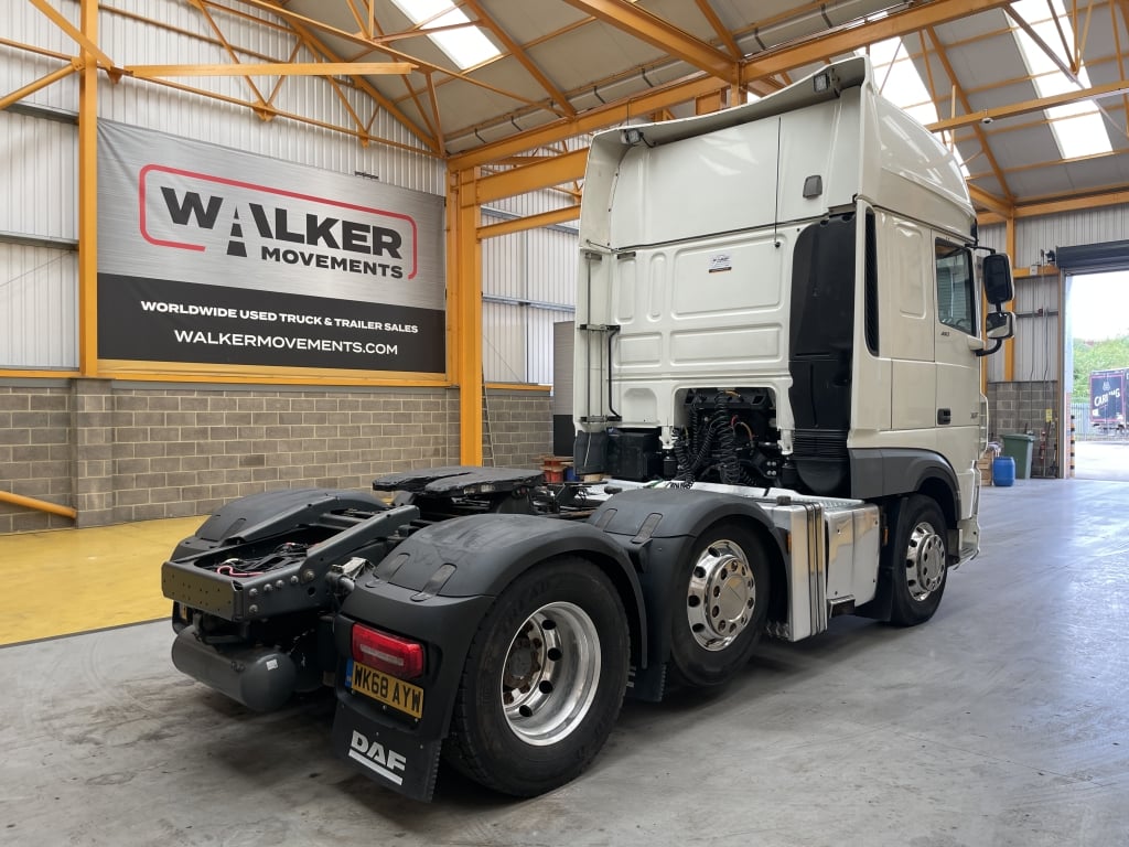 DAF XF106 480 SUPERSPACE *EURO 6* 6X2 TRACTOR UNIT – 2018 – WK68 AYW