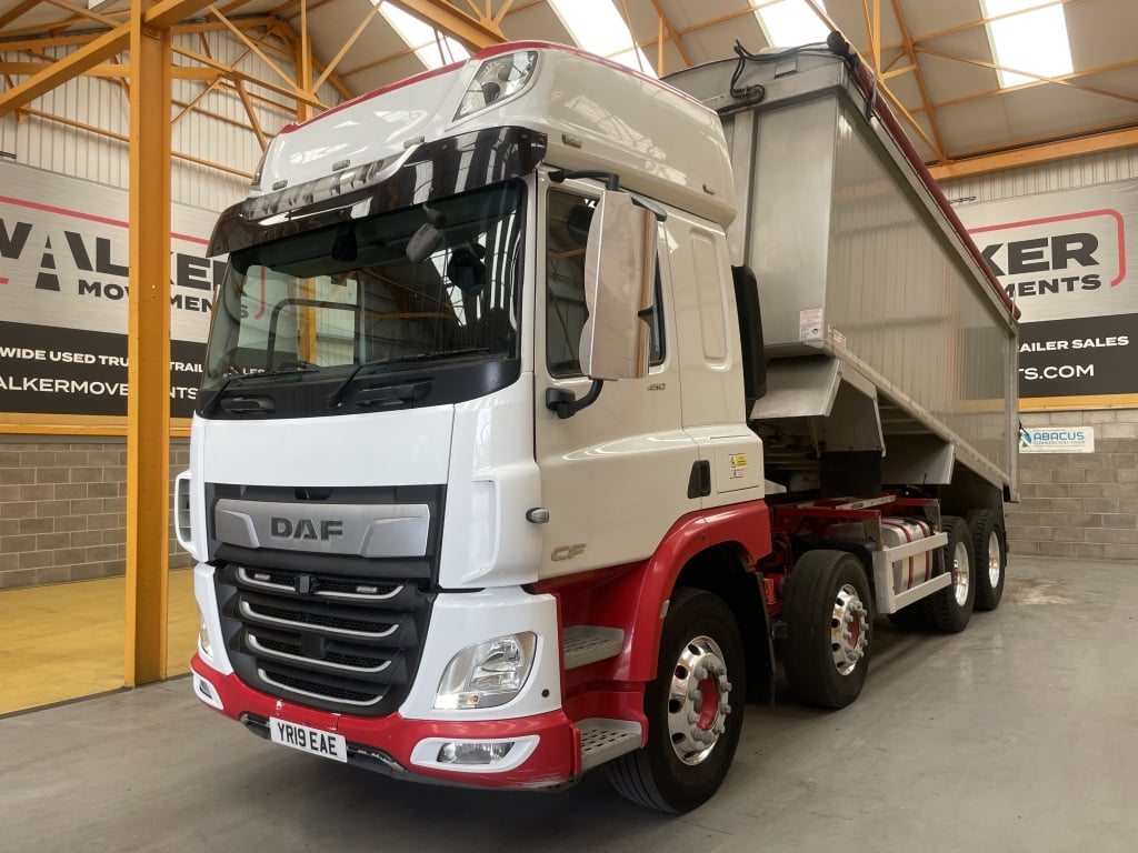 DAF CF450 *EURO 6* 8X4 ALUMINIUM BULK TIPPER – 2019 – YR19 EAE