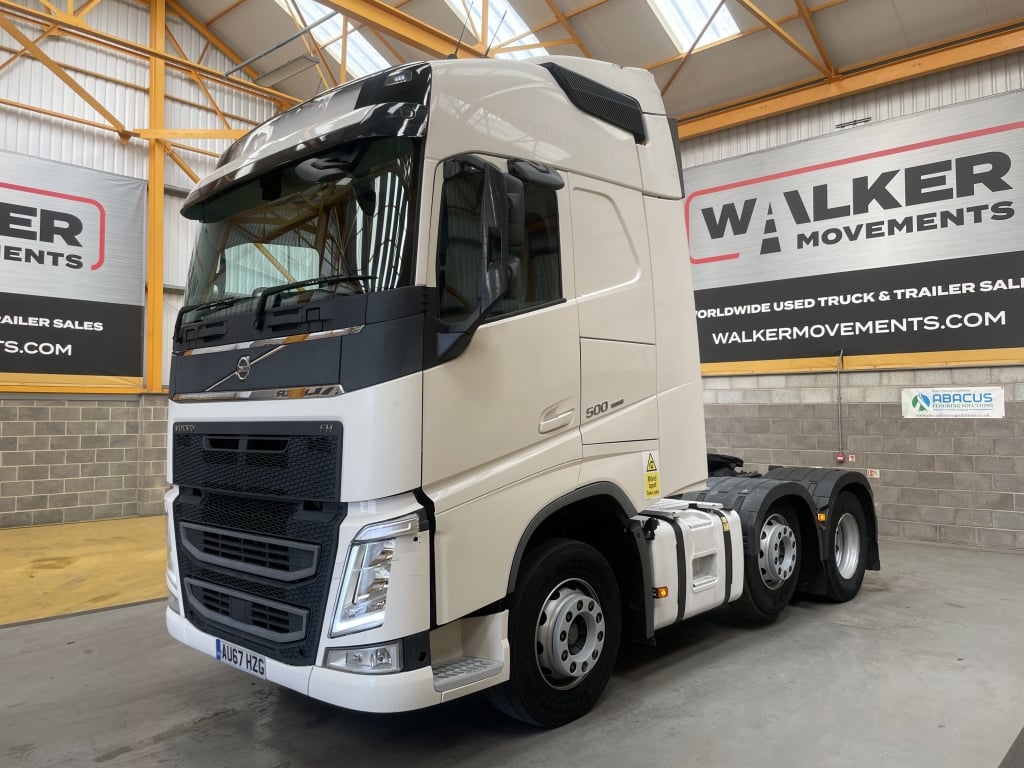 VOLVO FH 500 *EURO 6* GLOBETROTTER 6X2 TRACTOR UNIT – 2017 – AU67 HZG