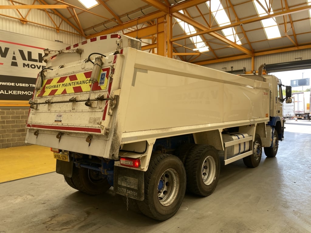 VOLVO FM 410 *EURO 6* 8X4 ALUMINIUM INSULATED TIPPER – 2016 – AY66 SZV