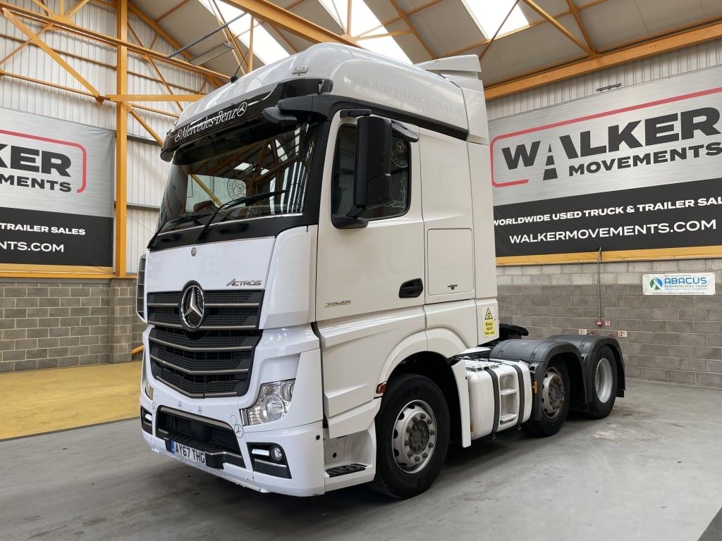MERCEDES ACTROS 2545 BIGSPACE *EURO 6*, 6X2 TRACTOR UNIT – 2017 – AY67 THG