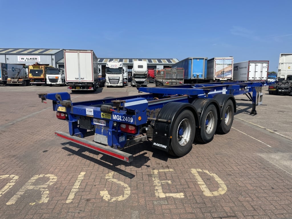 DENNISON LOCK AND GO SLIDING SKELETAL TRAILER – 2015 – C412356