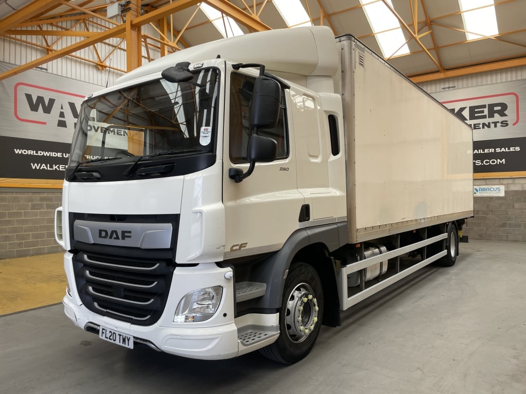DAF CF260 *EURO 6*, 4X2 18 TONNE BOX – 2020 – FL20 TWY