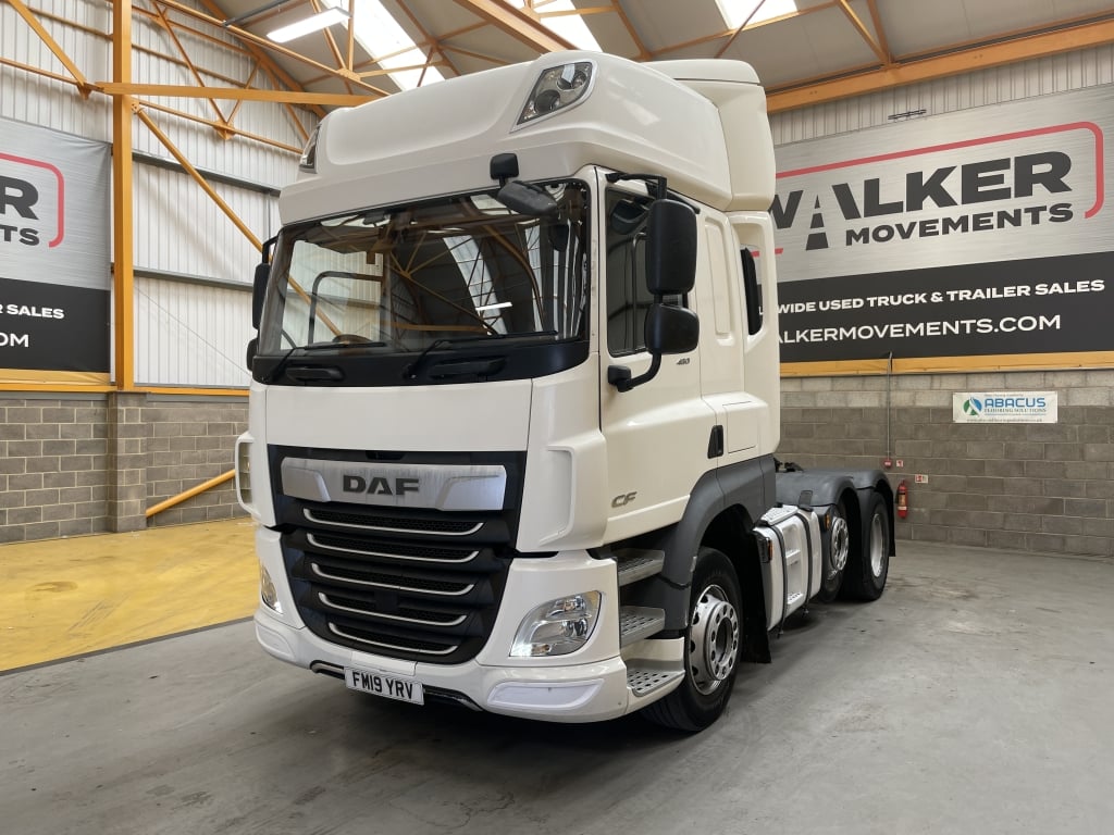 DAF CF480 *EURO 6* SPACE CAB 6X2 TRACTOR UNIT – 2019 – FM19 YRV