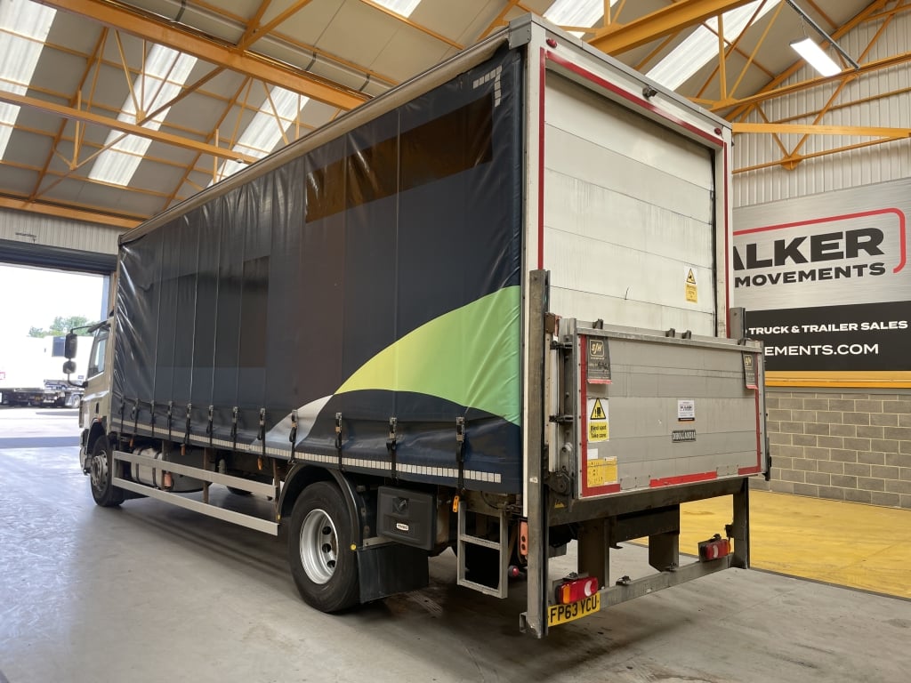 DAF CF65 EURO 5 4X2 18 TONNE CURTAINSIDER – 2013 – FP63 YCU