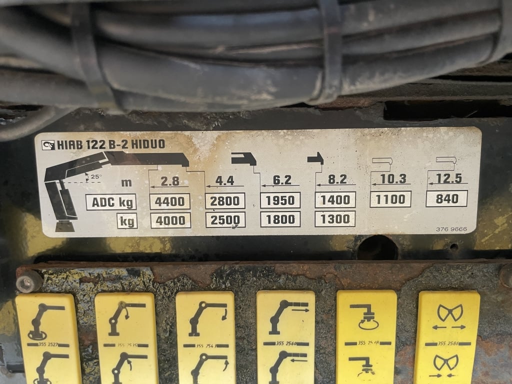 MERCEDES BENZ AROCS 2543 *EURO 6* 6X2, CONFIGURATION AVEC BARRE D'ATTELAGE, PLATEAU DE 26 TONNES AVEC GRUE – 2016 – GN16 JUF