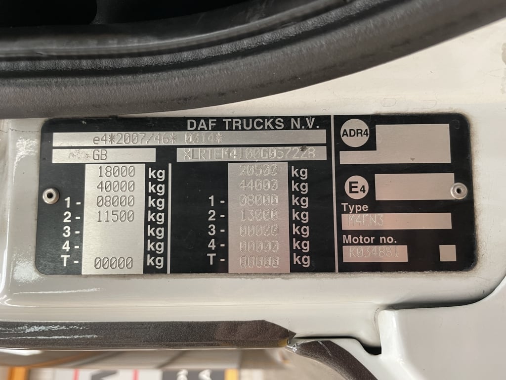 DAF CF400 SPACE CAB *EURO 6* TRACTEUR ROUTIER 4X2 – 2015 – HX15 YDT