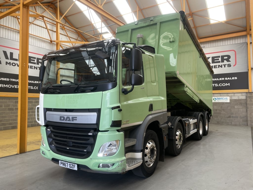 DAF CF440 8X4 ALUMINIUM BULK TIPPER/BLOWER – 2017 – PN67 OZF