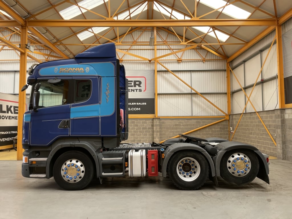 SCANIA R490 *EURO 6* HIGHLINE 6X2 TAG AXLE TRACTOR UNIT – 2016 – SM65 JWU