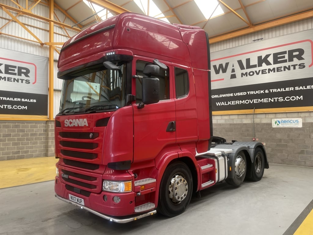 SCANIA R450 *EURO 6* TOPLINE 6X2 TRACTOR UNIT – 2017 – WX17 WUP