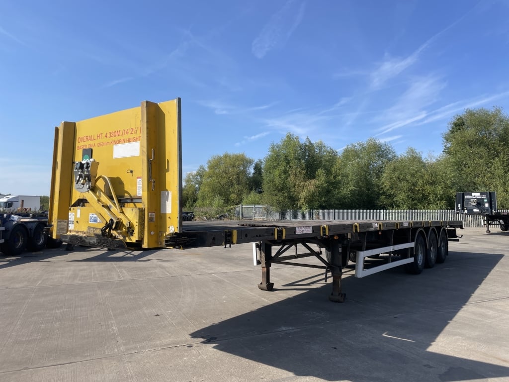 DON BUR 45FT FLATBED TRAILER – 2010 – C296716