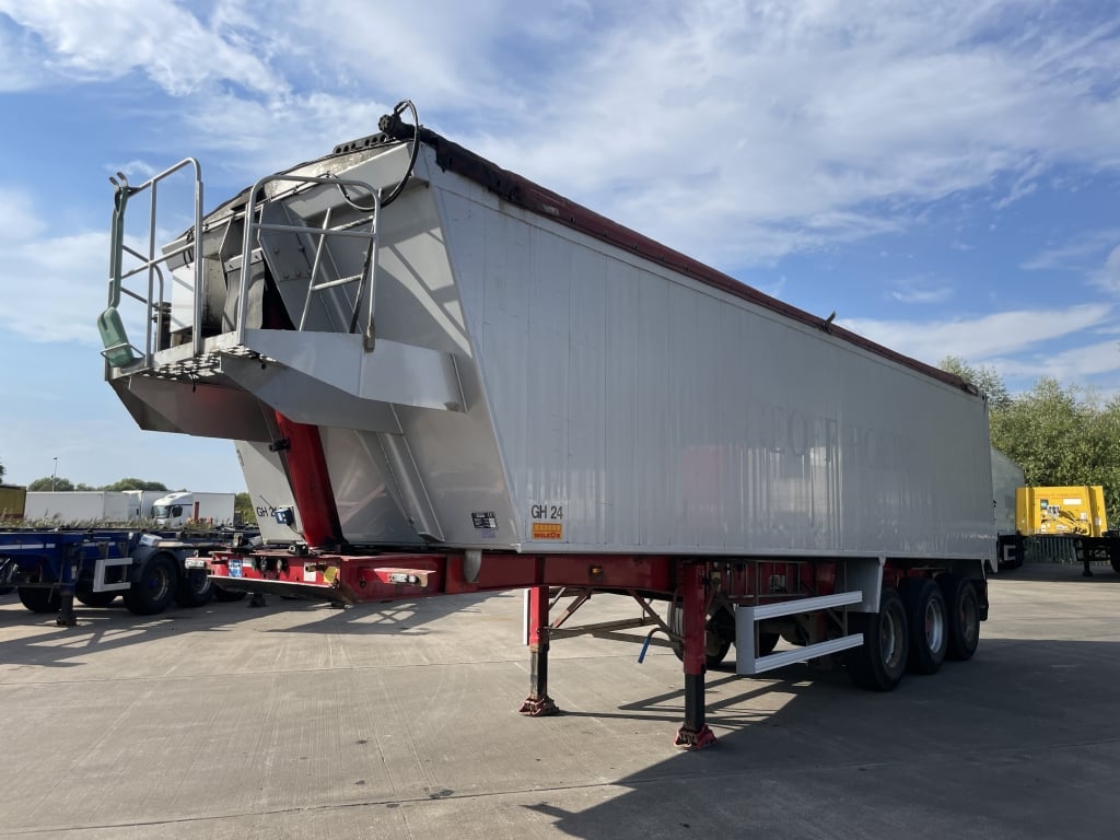 WILCOX ALUMINIUM PLANK SIDED TIPPING TRAILER – 2011 – C324195