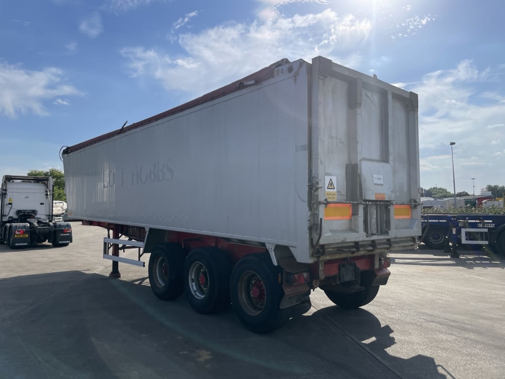 WILCOX ALUMINIUM PLANK SIDED TIPPING TRAILER – 2011 – C324195