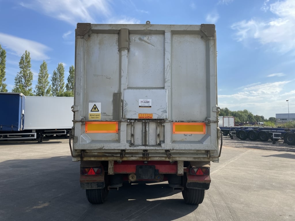 WILCOX ALUMINIUM PLANK SIDED TIPPING TRAILER – 2011 – C324195