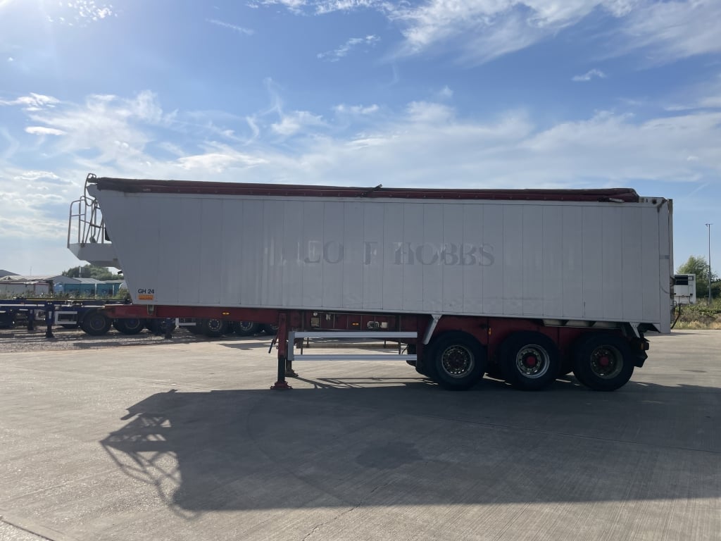 WILCOX ALUMINIUM PLANK SIDED TIPPING TRAILER – 2011 – C324195