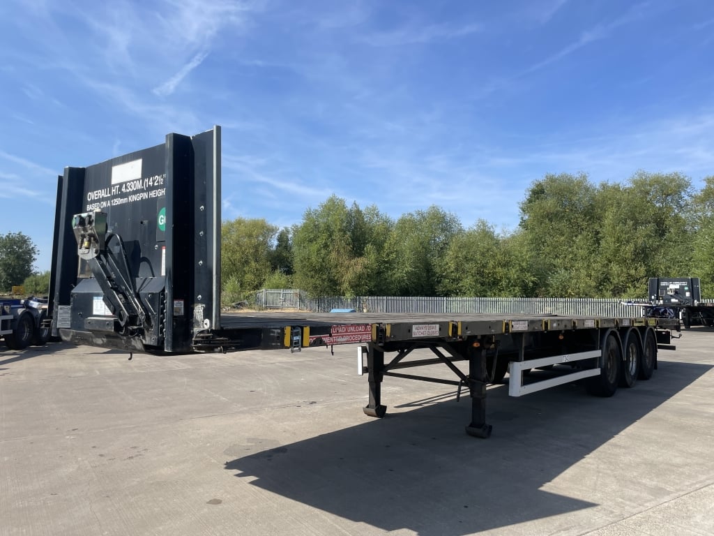 DON BUR 45FT FLATBED TRAILER – 2012 – C330638
