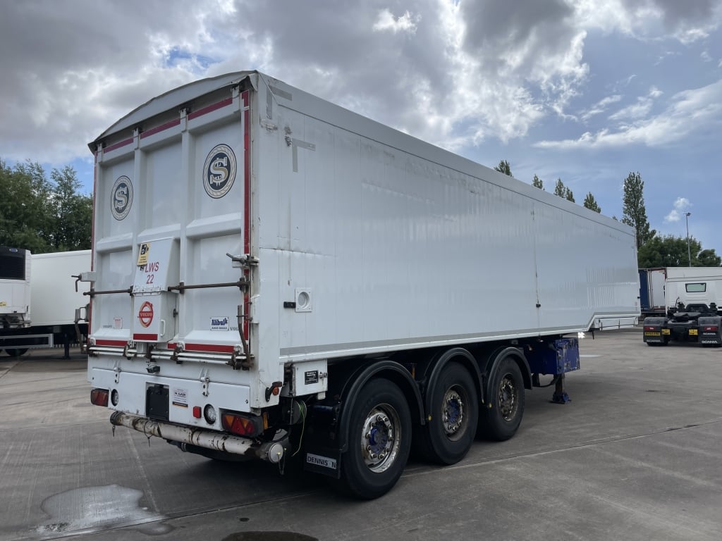 DENNISON ALUMINIMUM BULK TIPPING/BLOWER TRAILER C/W DONKEY ENGINE – 2013 – C357826