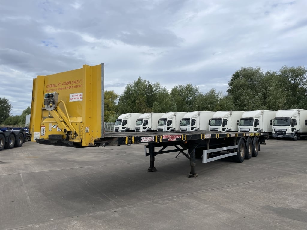 DON BUR 45FT FLATBED TRAILER – 2014 – C367642