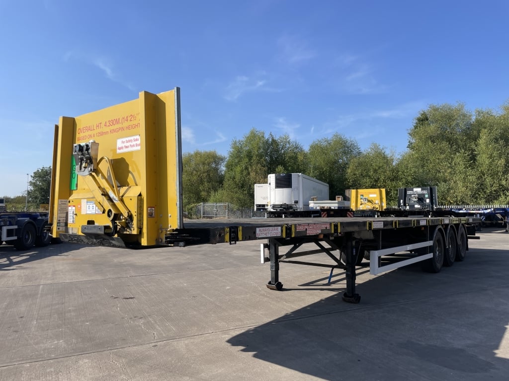 DON BUR 45FT FLATBED TRAILER – 2014 – C383904