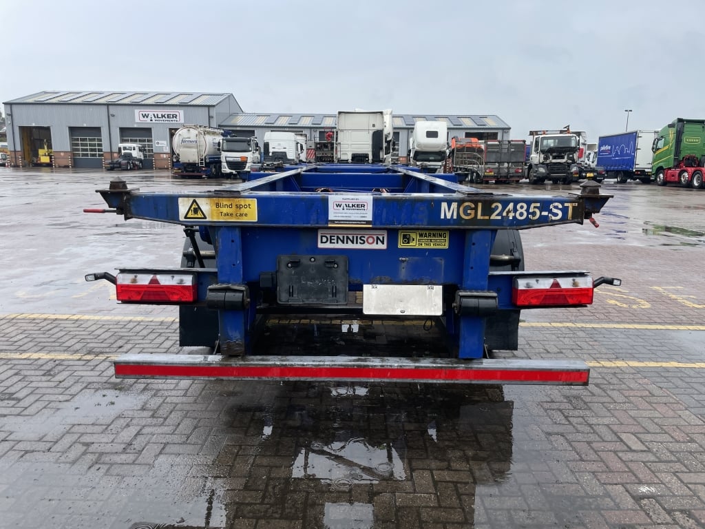 DENNISON MULTI PURPOSE SPLITTER SKELETAL TRAILERS – 2016 – C422857/C422858