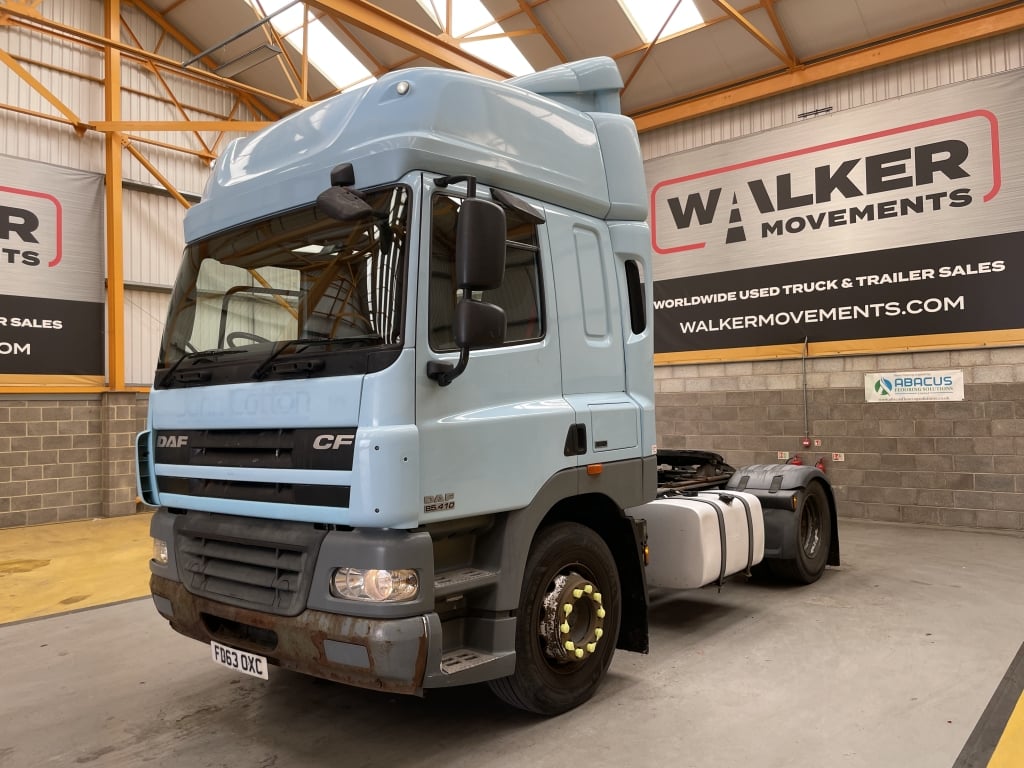 DAF CF85 SPACE CAB EURO 5, 4X2 TRACTOR UNIT – 2013 – FD63 OXC