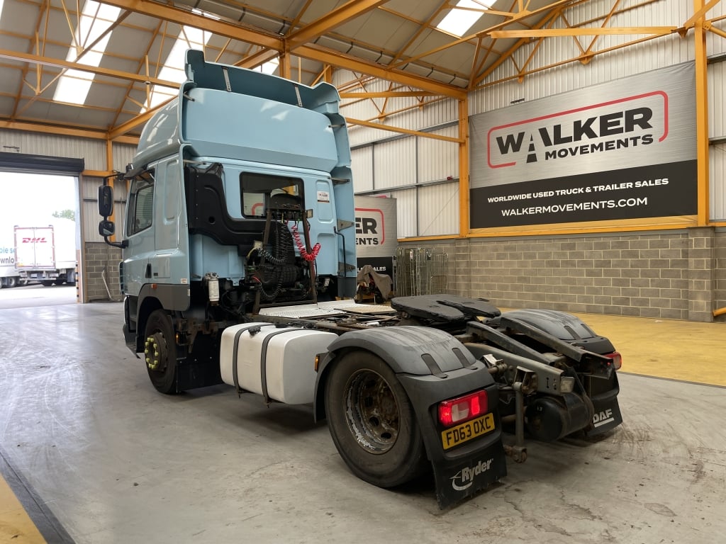 DAF CF85 SPACE CAB EURO 5, 4X2 TRACTOR UNIT – 2013 – FD63 OXC