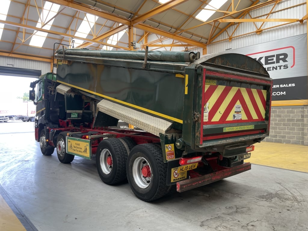 RENAULT C430 *EURO 6* BENNE BASCULANTE 8X4 EN ACIER – 2019 – HL19 UEH