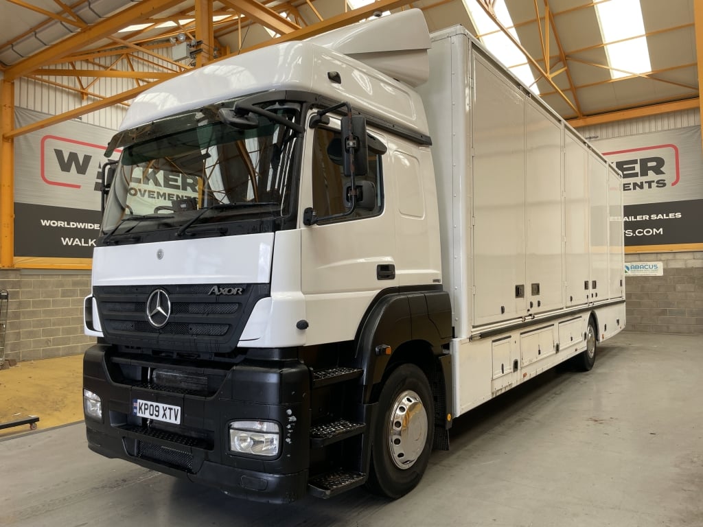 MERCEDES 1843 EURO 5 4X2, 18 TONNE REMOVAL BOX – 2009 – KP09 XTV