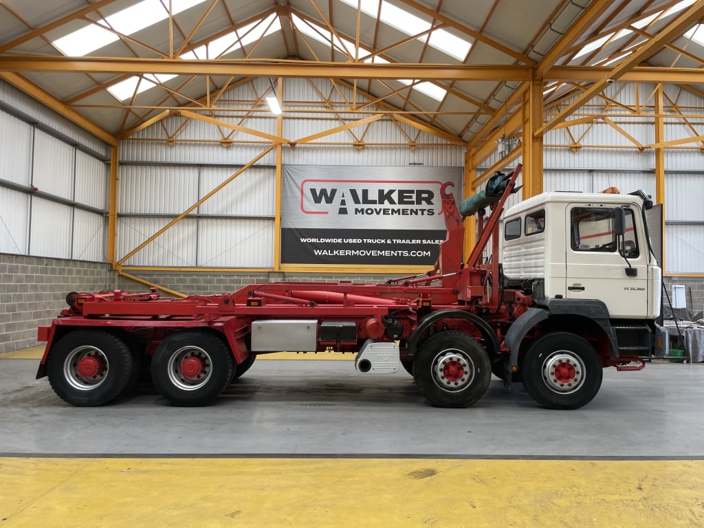 MAN FE 35.360 8X4 À GRUE DE CHARGEMENT – 2004 – KX54 EHC