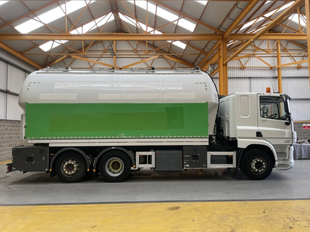DAF CF370 *EURO 6* 6X2 30,000 LTR ALUMINIUM PELLET TANKER – 2015 – LN65 UUD
