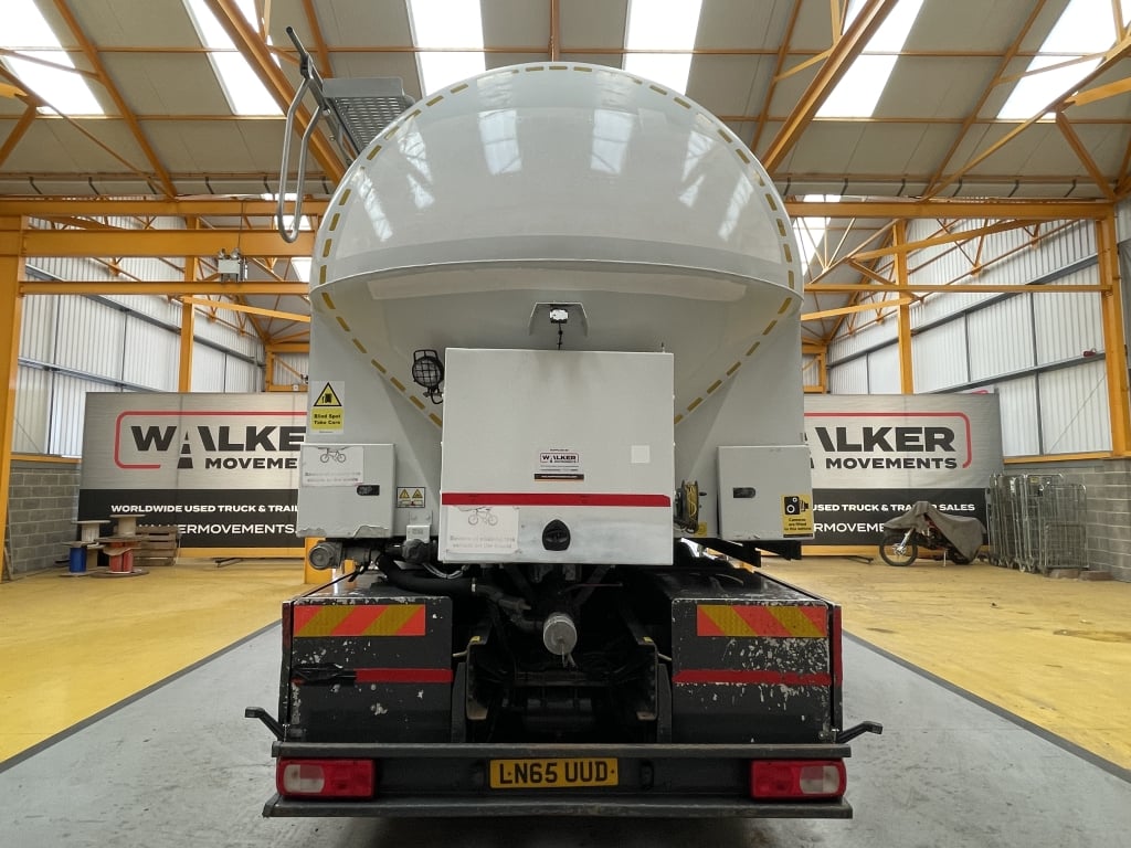 DAF CF370 *EURO 6* 6X2 30,000 LTR ALUMINIUM PELLET TANKER – 2015 – LN65 UUD