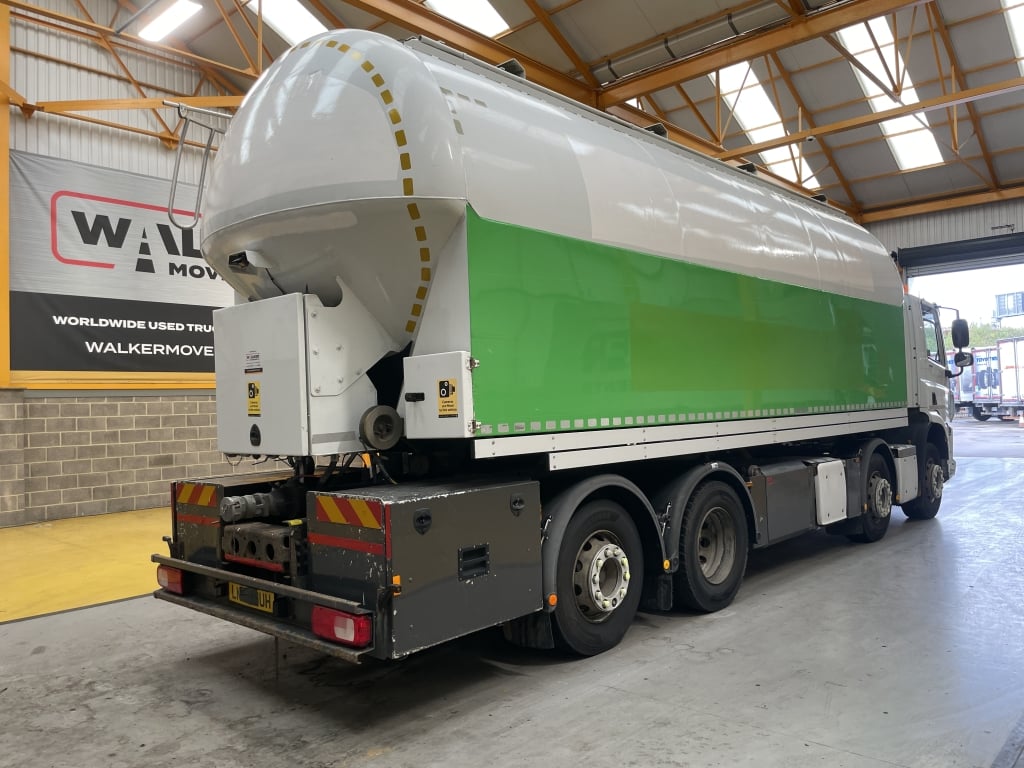 DAF CF440 *EURO 6* 8X2 38,000 LTR ALUMINIUM PELLET TANKER – 2015 – LN65 UUH