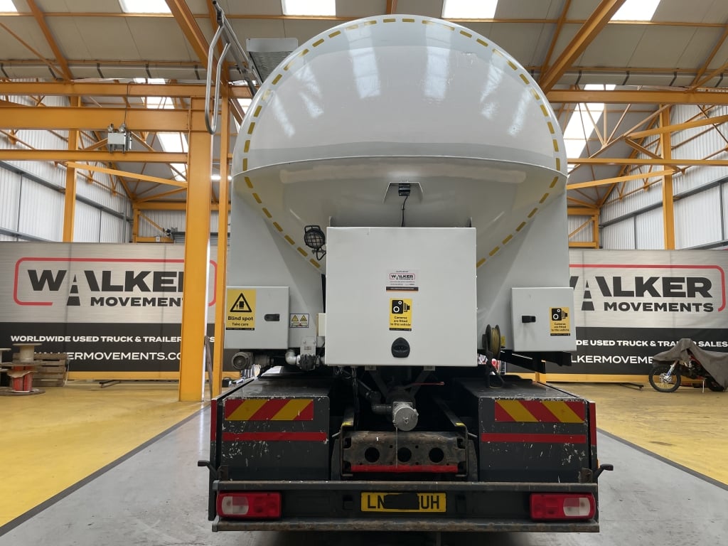 DAF CF440 *EURO 6* 8X2 38,000 LTR ALUMINIUM PELLET TANKER – 2015 – LN65 UUH