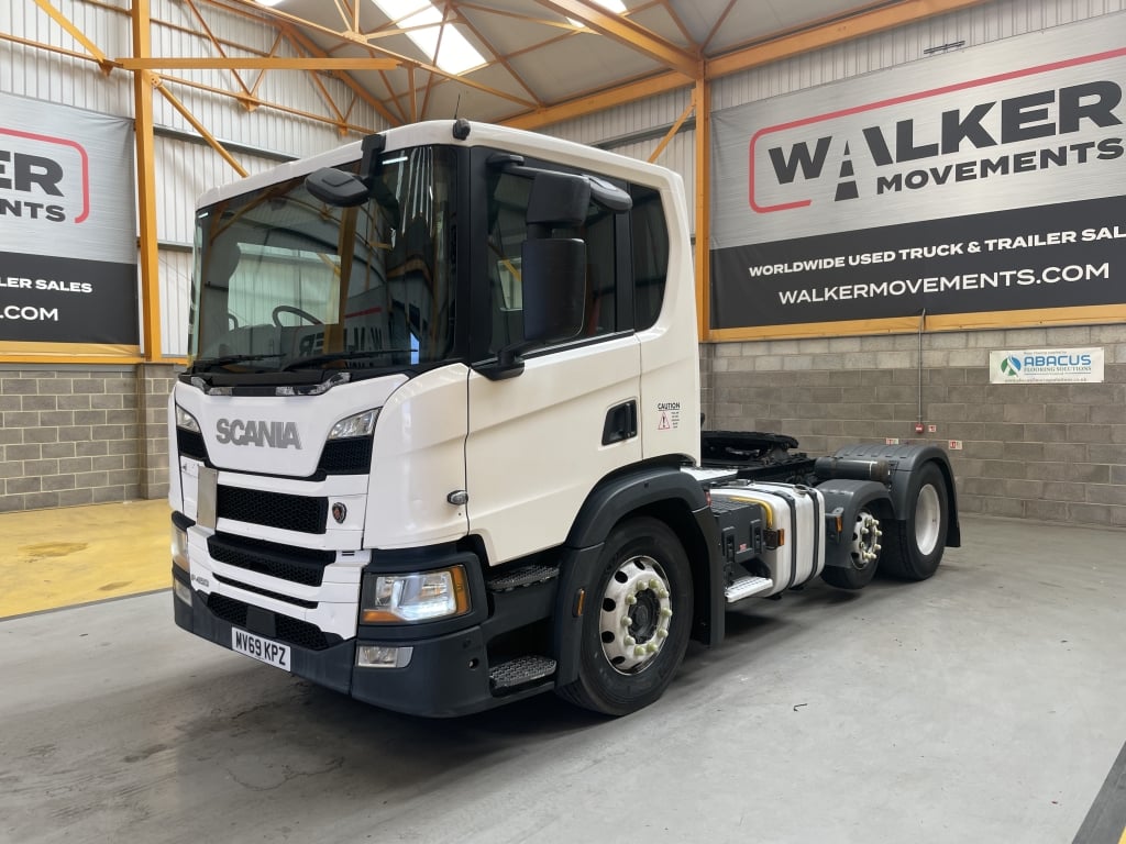 SCANIA P450 NEW GENERATION *EURO 6* PET REGS 6X2 TRACTOR UNIT – 2019 – MV69 KPZ