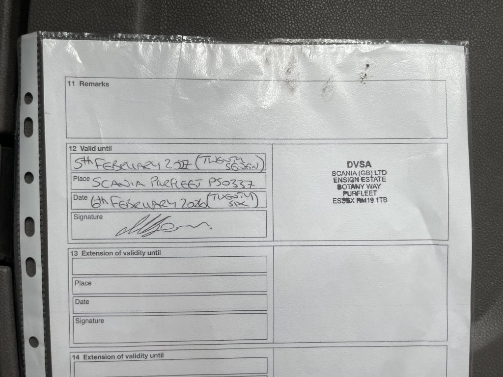 SCANIA P450 NEW GENERATION *EURO 6* PET REGS 6X2 TRACTOR UNIT – 2019 – MV69 KRG